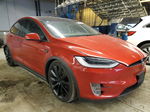 2016 Tesla Model X  Red vin: 5YJXCBE28GF004076