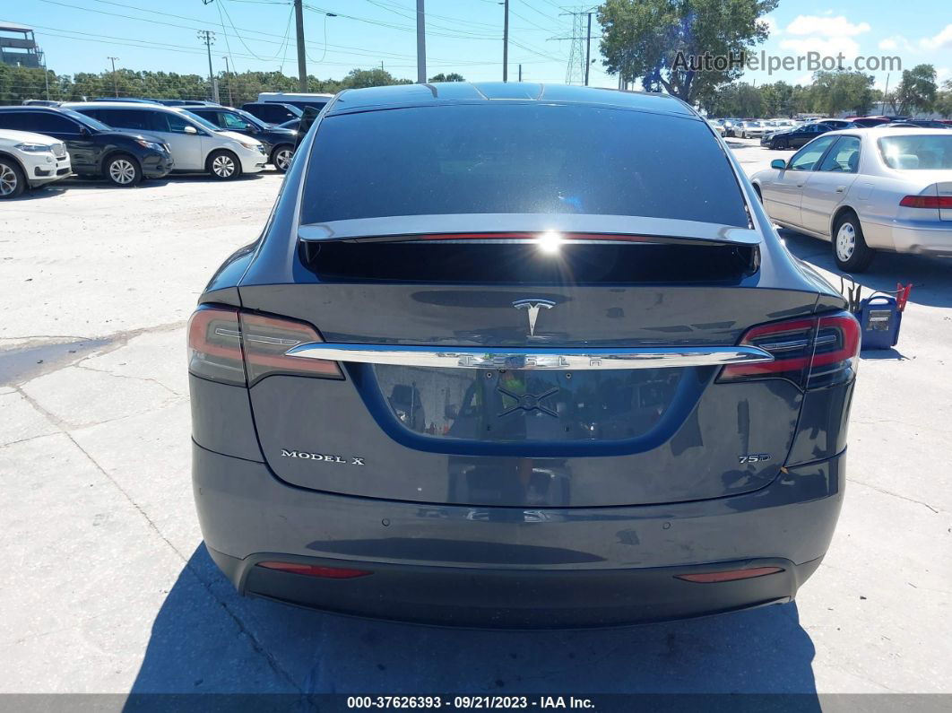 2016 Tesla Model X 70d/90d/75d/60d/p100d Серый vin: 5YJXCBE28GF017670