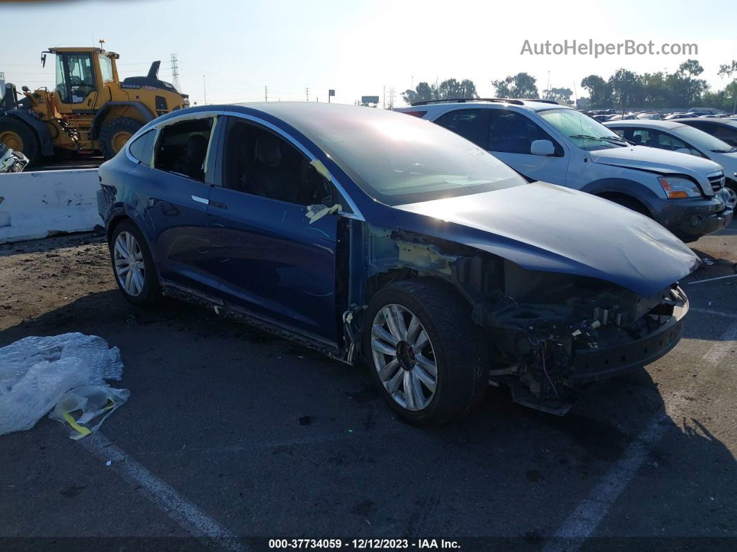 2016 Tesla Model X 70d/90d/75d/60d/p100d Dark Blue vin: 5YJXCBE29GF015927