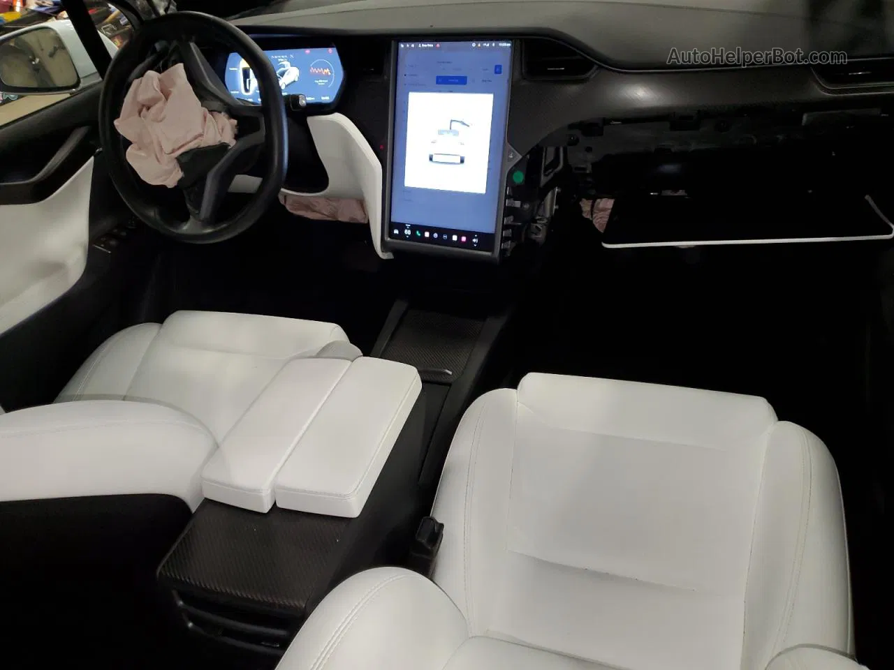 2018 Tesla Model X  Белый vin: 5YJXCBE29JF116876