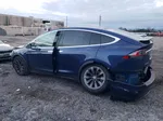 2019 Tesla Model X  Blue vin: 5YJXCBE29KF155534