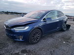 2019 Tesla Model X  Синий vin: 5YJXCBE29KF155534