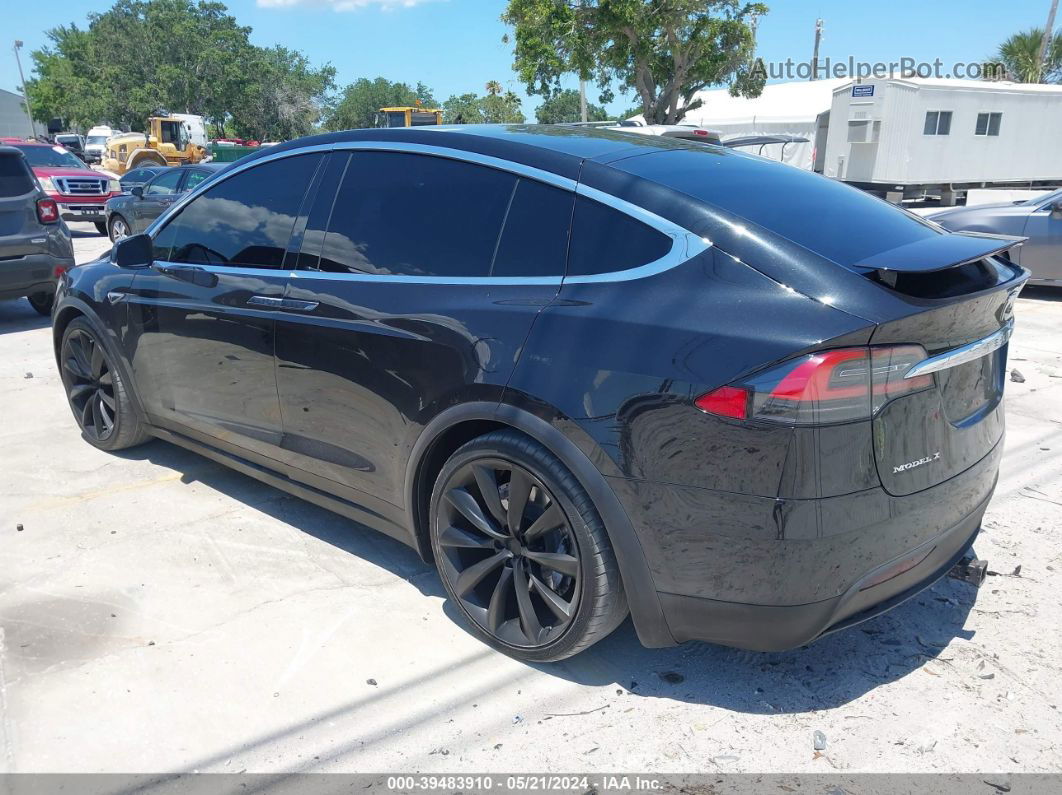 2016 Tesla Model X 60d/70d/75d/90d/p100d Black vin: 5YJXCBE2XGF002524