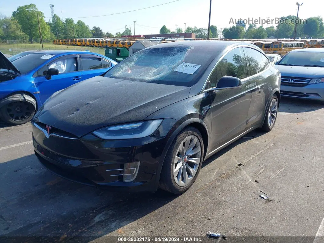 2016 Tesla Model X 60d/70d/75d/90d/p100d Black vin: 5YJXCBE2XGF015063