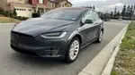 2016 Tesla Model X  Gray vin: 5YJXCBE2XGF016858