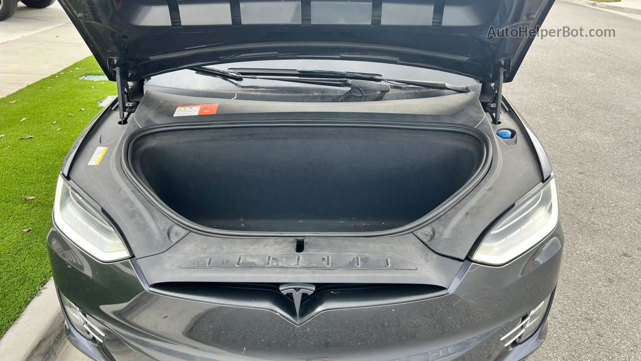 2016 Tesla Model X  Gray vin: 5YJXCBE2XGF016858