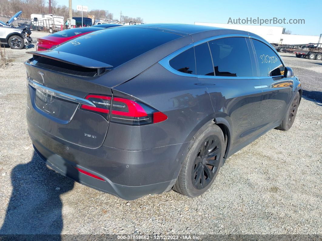 2016 Tesla Model X 60d/70d/75d/90d/p100d Gray vin: 5YJXCBE2XGF027679