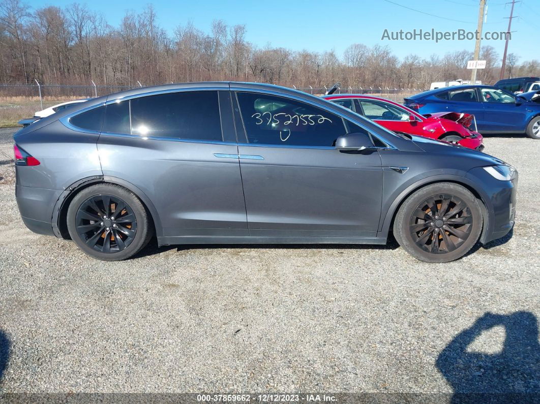 2016 Tesla Model X 60d/70d/75d/90d/p100d Gray vin: 5YJXCBE2XGF027679