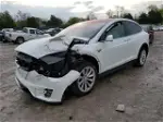 2018 Tesla Model X  White vin: 5YJXCBE2XJF087551