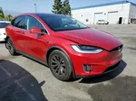 2018 Tesla Model X  Красный vin: 5YJXCBE2XJF089042