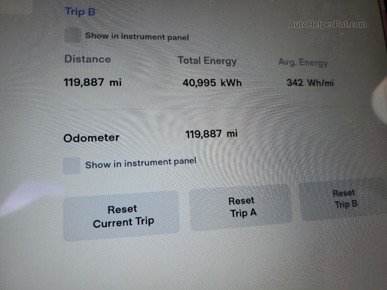 2018 Tesla Model X  Серый vin: 5YJXCBE2XJF089784