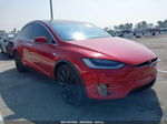 2016 Tesla Model X P90d/75d/p100d Red vin: 5YJXCBE40GF005143