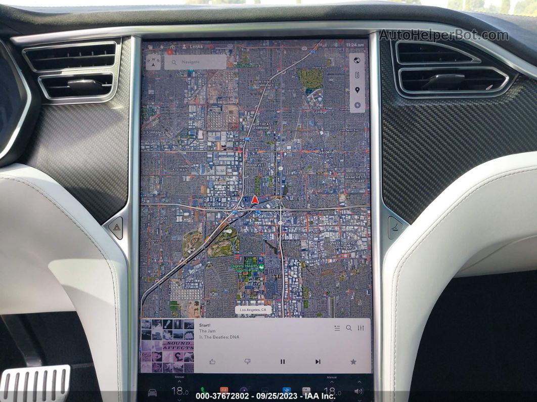 2016 Tesla Model X P90d/75d/p100d Красный vin: 5YJXCBE40GF005143