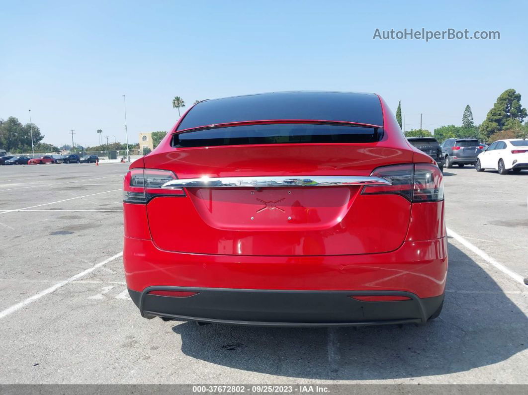 2016 Tesla Model X P90d/75d/p100d Красный vin: 5YJXCBE40GF005143