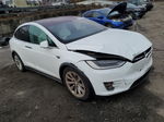 2016 Tesla Model X  White vin: 5YJXCBE40GF019804