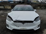 2016 Tesla Model X  White vin: 5YJXCBE40GF019804