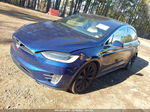 2016 Tesla Model X 75d/p100d/p90d Синий vin: 5YJXCBE40GF027935