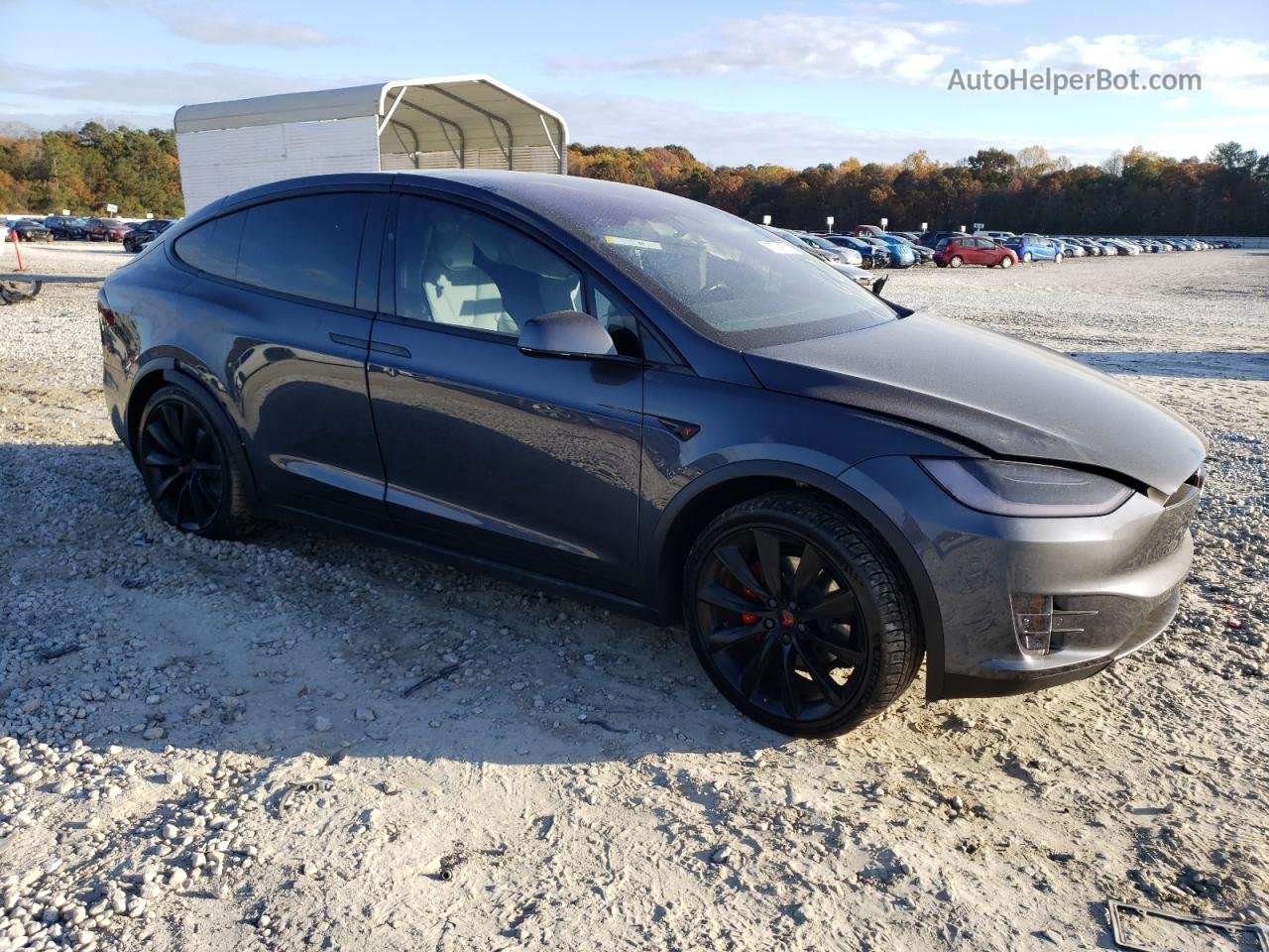 2019 Tesla Model X  Угольный vin: 5YJXCBE40KF192179