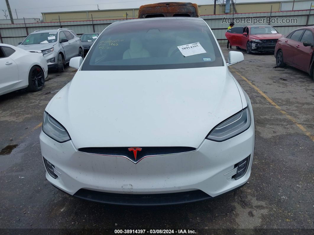 2016 Tesla Model X 75d/p100d/p90d White vin: 5YJXCBE41GF028222