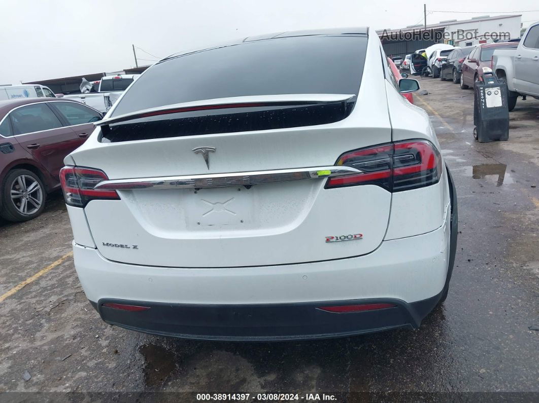 2016 Tesla Model X 75d/p100d/p90d Белый vin: 5YJXCBE41GF028222