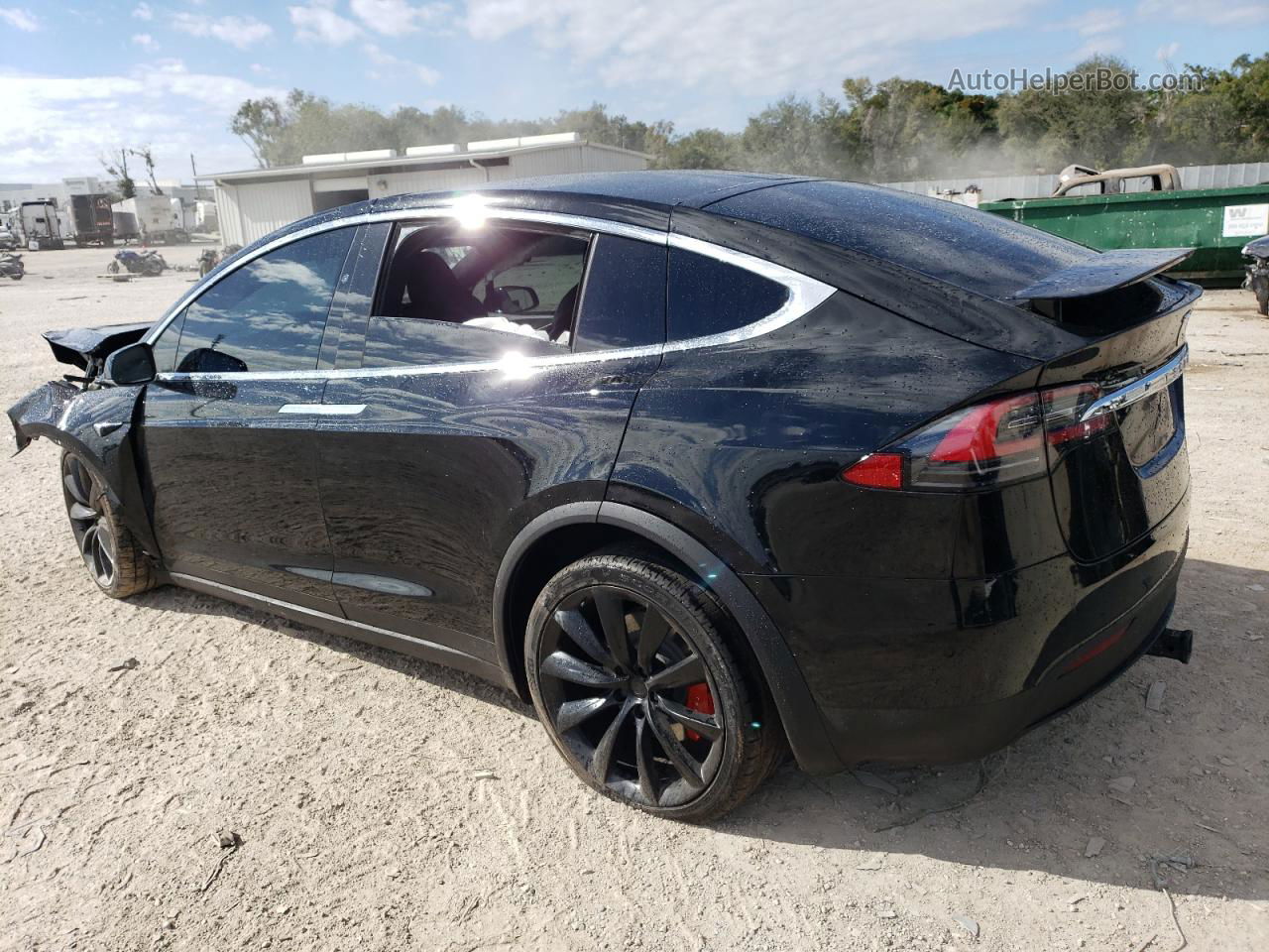 2020 Tesla Model X  Black vin: 5YJXCBE41LF246235