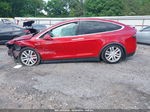 2016 Tesla Model X 75d/p100d/p90d Red vin: 5YJXCBE42GF011901