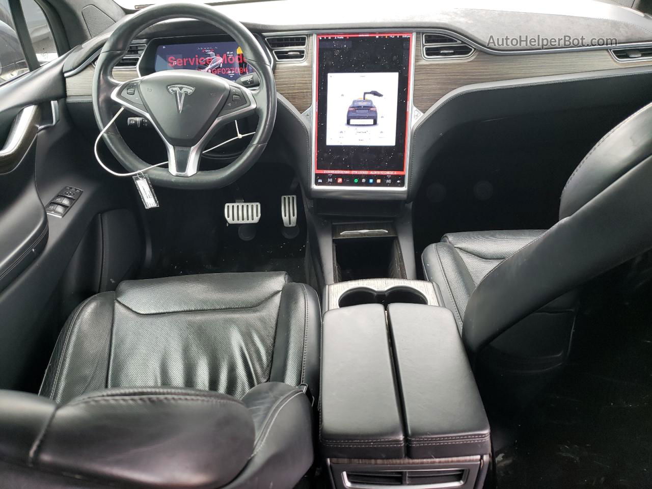 2016 Tesla Model X  Charcoal vin: 5YJXCBE42GF027094