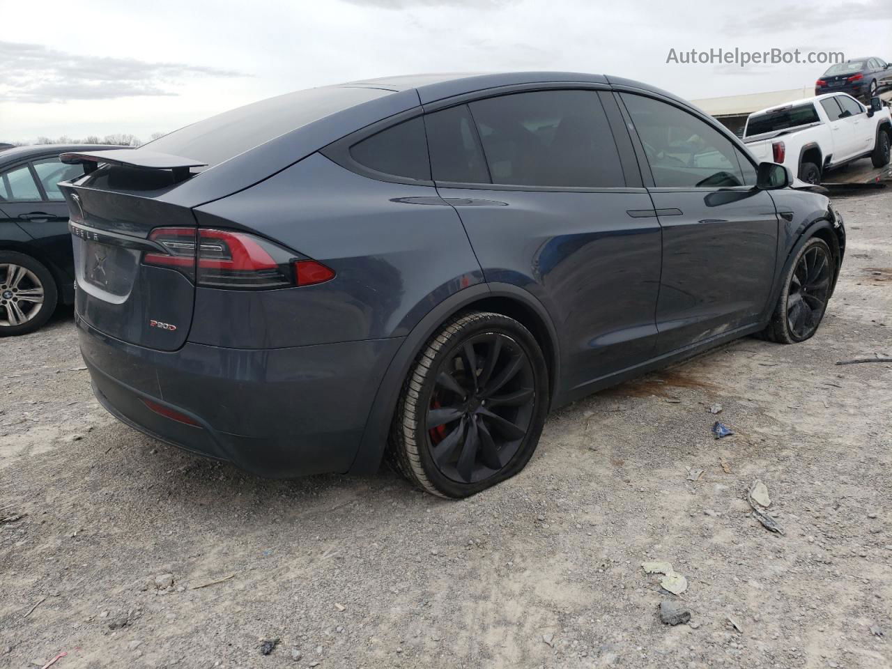 2016 Tesla Model X  Charcoal vin: 5YJXCBE42GF027094