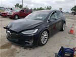 2018 Tesla Model X  Black vin: 5YJXCBE42JF091255