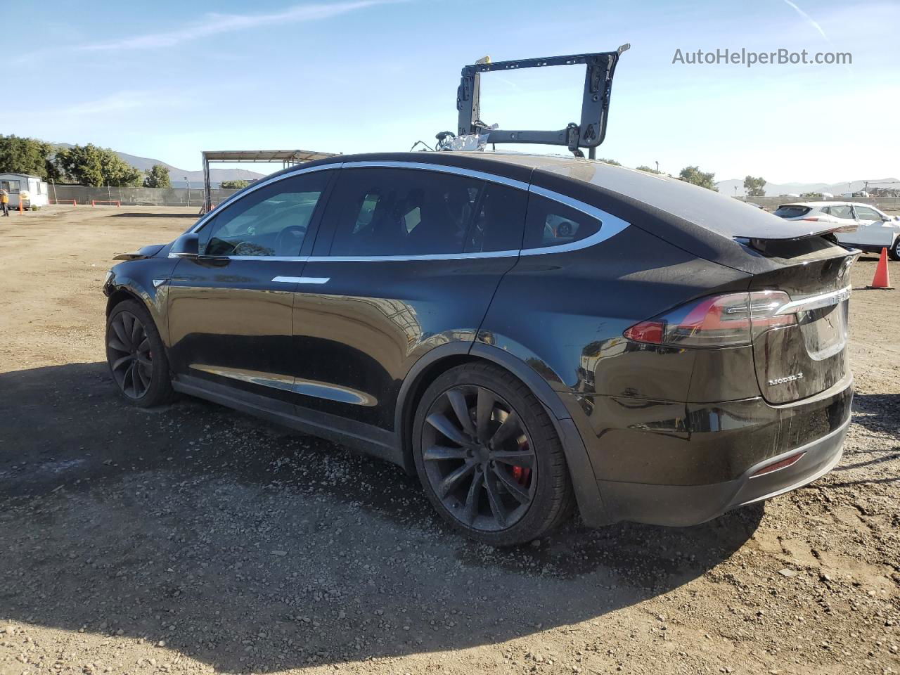 2016 Tesla Model X  Black vin: 5YJXCBE43GF021031