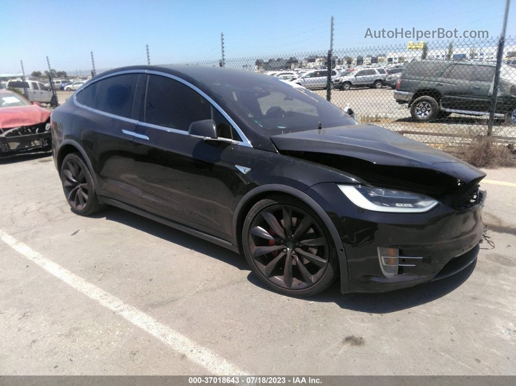2016 Tesla Model X P90d/75d/p100d Черный vin: 5YJXCBE44GF000740