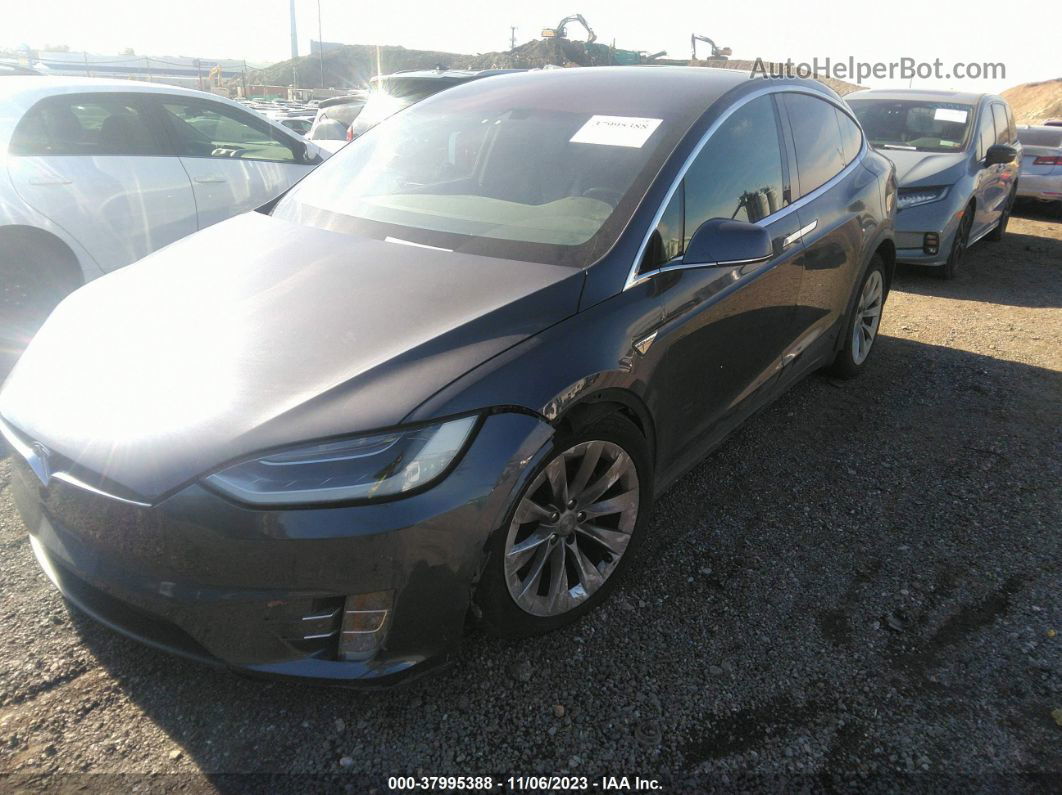 2016 Tesla Model X 75d/p100d/p90d Gray vin: 5YJXCBE44GF001385