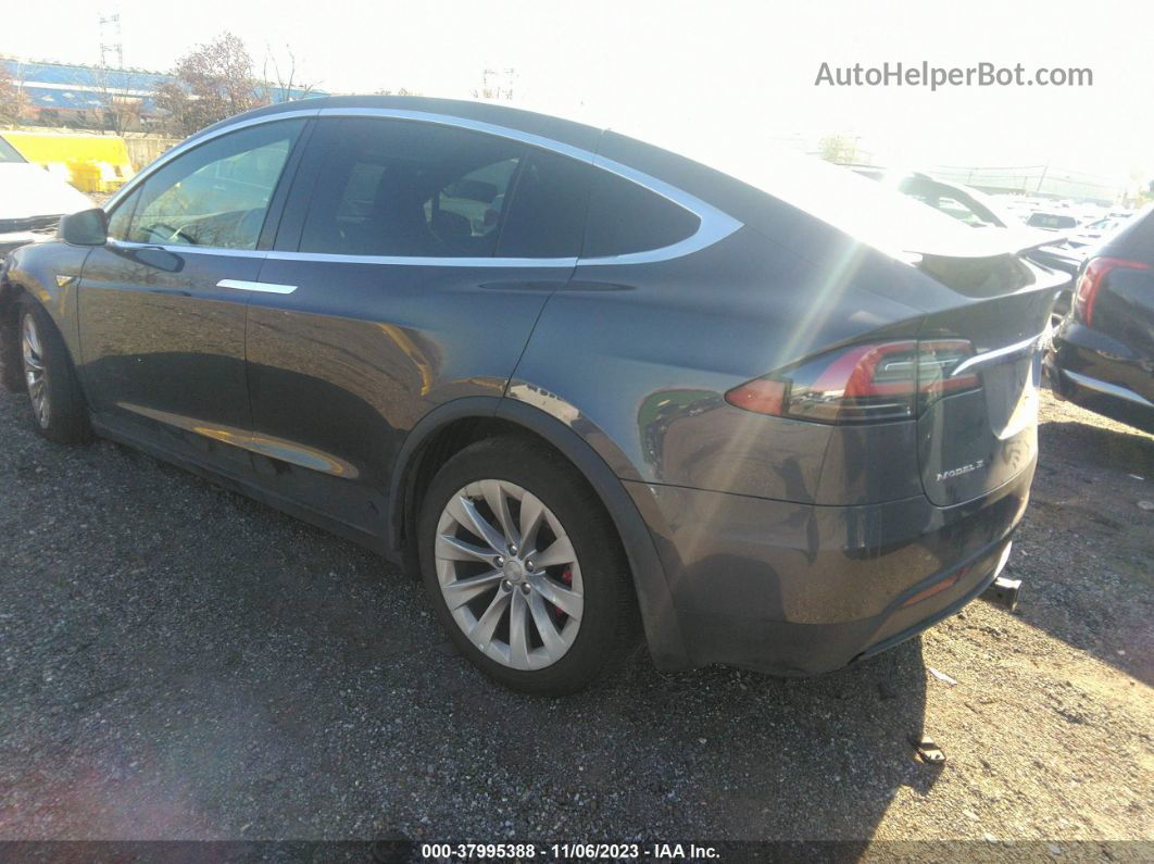 2016 Tesla Model X 75d/p100d/p90d Gray vin: 5YJXCBE44GF001385