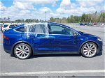 2016 Tesla Model X 75d/p100d/p90d Blue vin: 5YJXCBE44GF016260