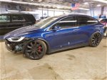 2016 Tesla Model X  Blue vin: 5YJXCBE45GF011357