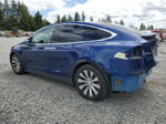 2020 Tesla Model X  Blue vin: 5YJXCBE45LF244391