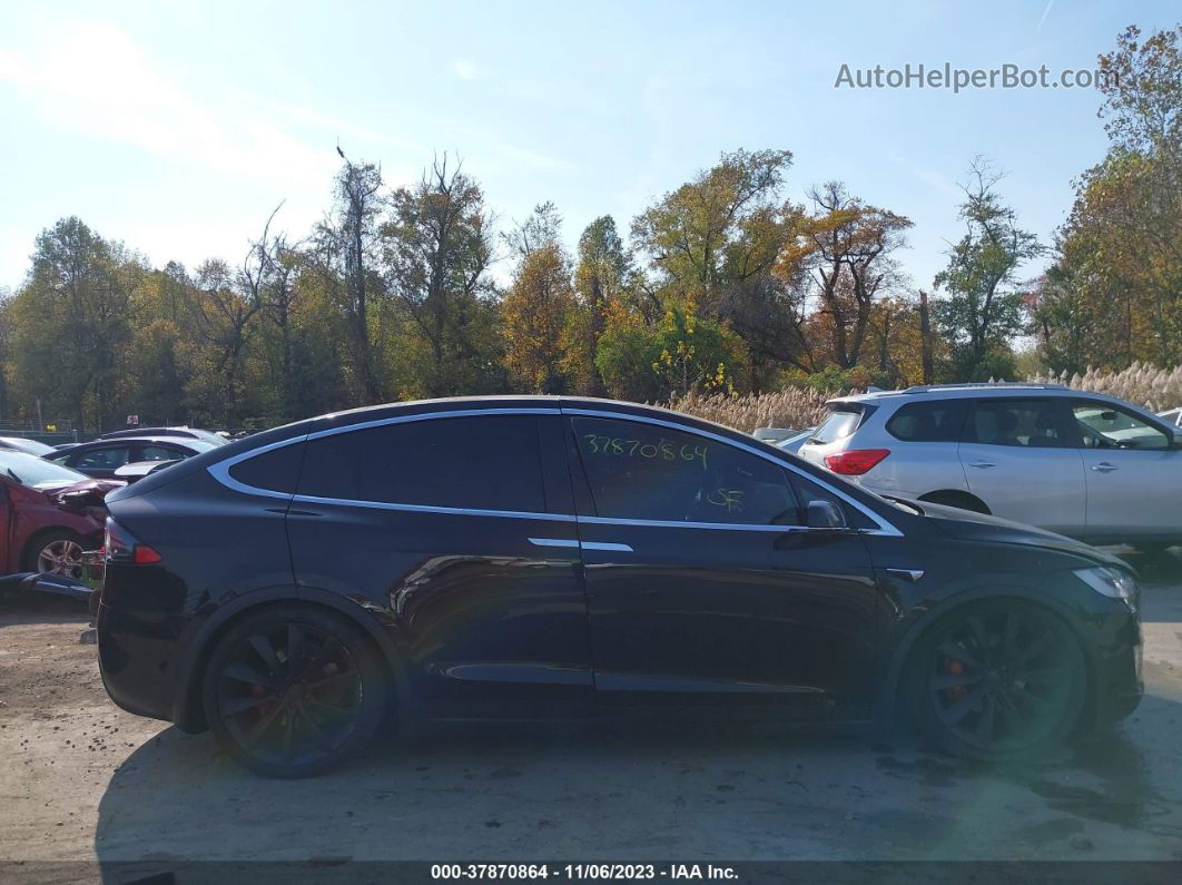 2016 Tesla Model X 75d/p100d/p90d Black vin: 5YJXCBE47GF022800