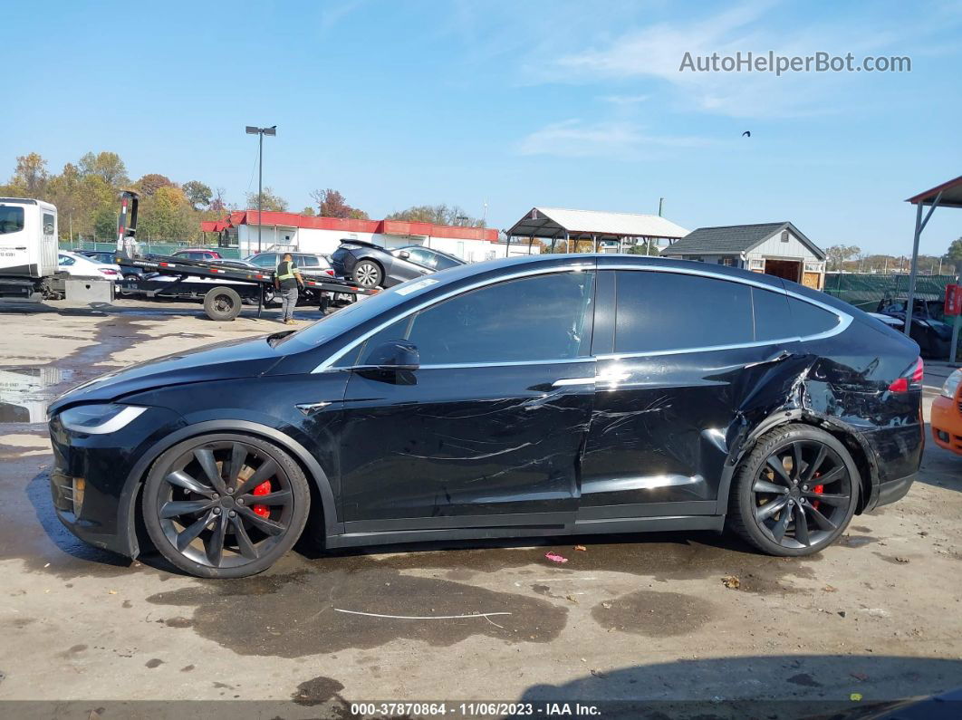 2016 Tesla Model X 75d/p100d/p90d Black vin: 5YJXCBE47GF022800