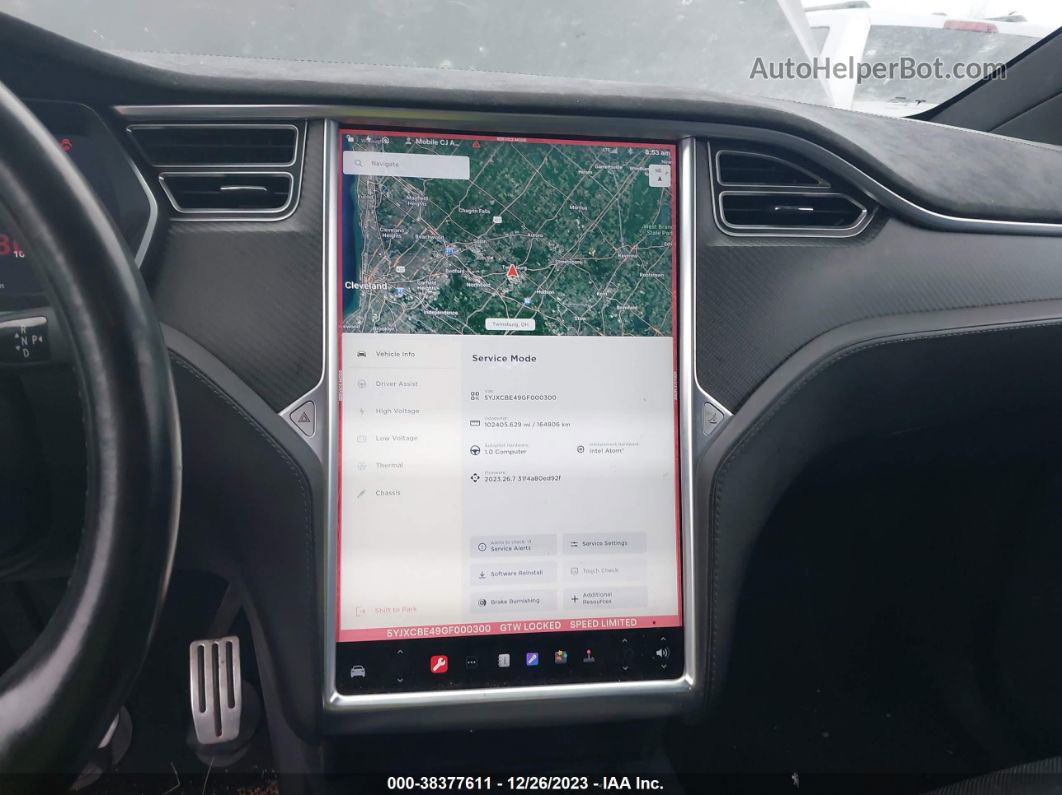 2016 Tesla Model X   Черный vin: 5YJXCBE49GF000300