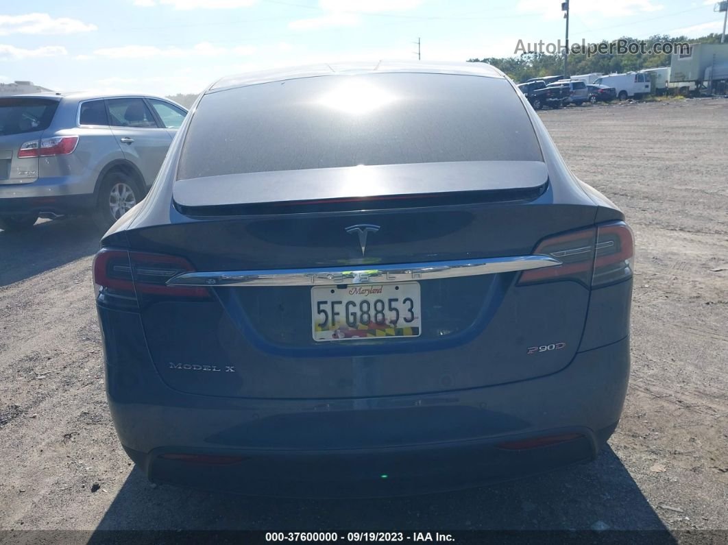 2016 Tesla Model X P90d/75d/p100d Gray vin: 5YJXCBE49GF003133