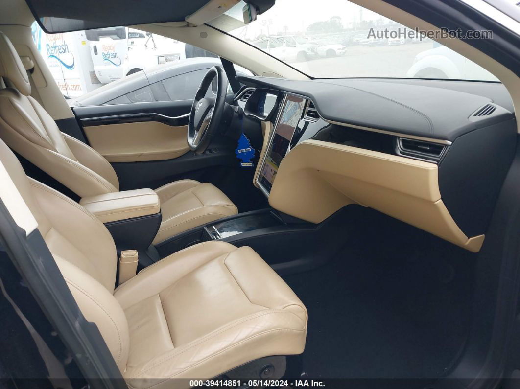 2016 Tesla Model X 75d/p100d/p90d Черный vin: 5YJXCBE49GF005254