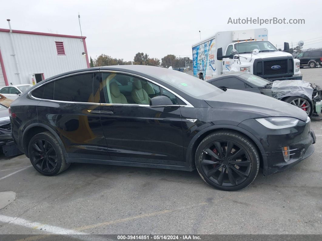 2016 Tesla Model X 75d/p100d/p90d Черный vin: 5YJXCBE49GF005254