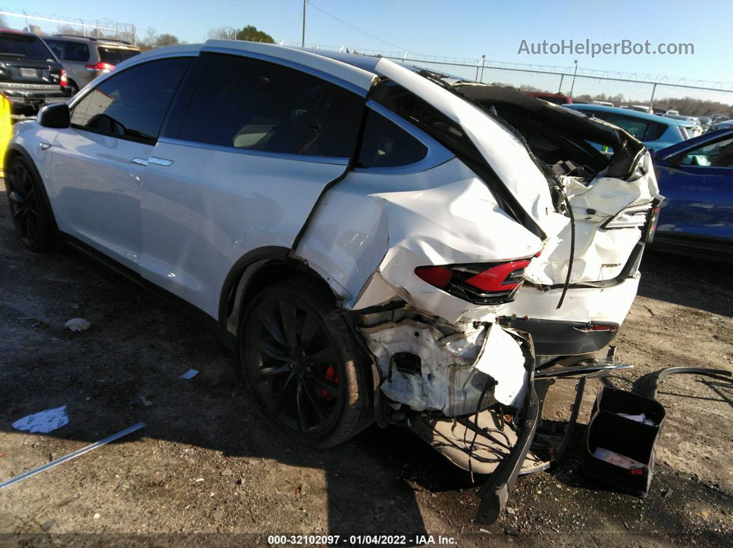 2016 Tesla Model X P90d/75d/p100d White vin: 5YJXCBE49GF011877