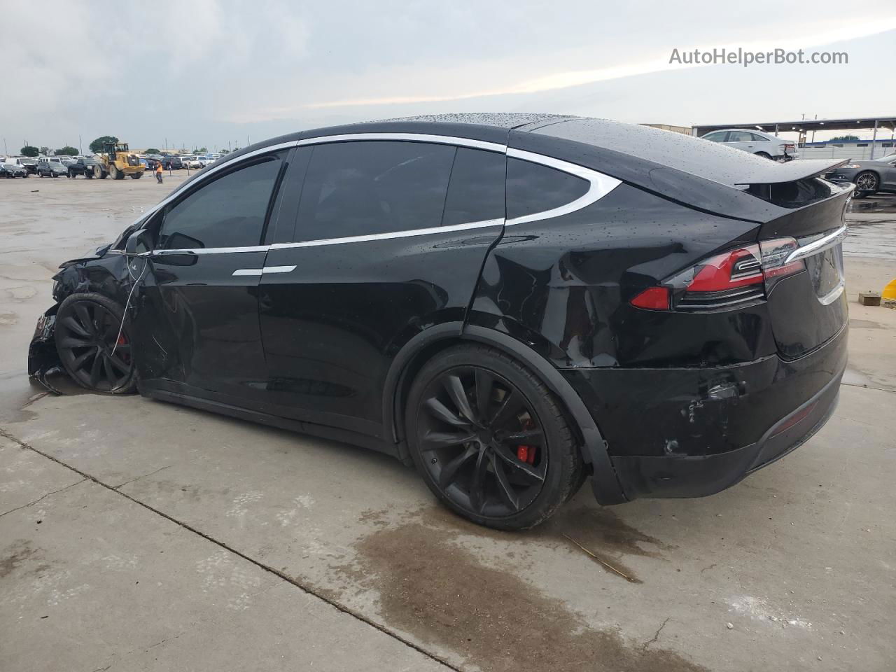 2019 Tesla Model X  Черный vin: 5YJXCBE49KF192715