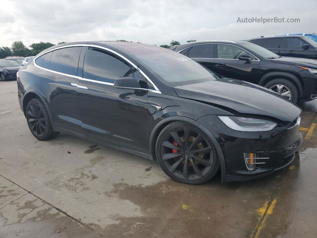 2019 Tesla Model X  Черный vin: 5YJXCBE49KF192715