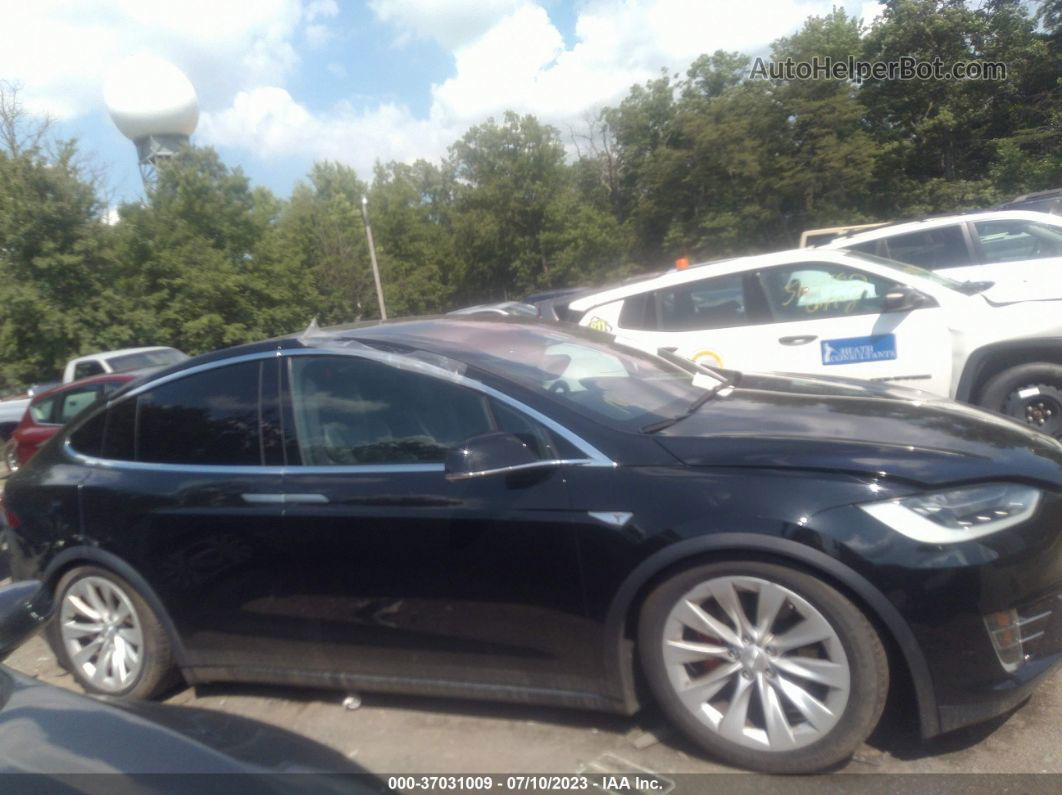 2016 Tesla Model X P90d/75d/p100d Черный vin: 5YJXCBE4XGF008440