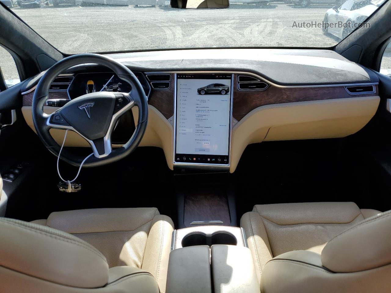 2016 Tesla Model X  Brown vin: 5YJXCDE20GF026004