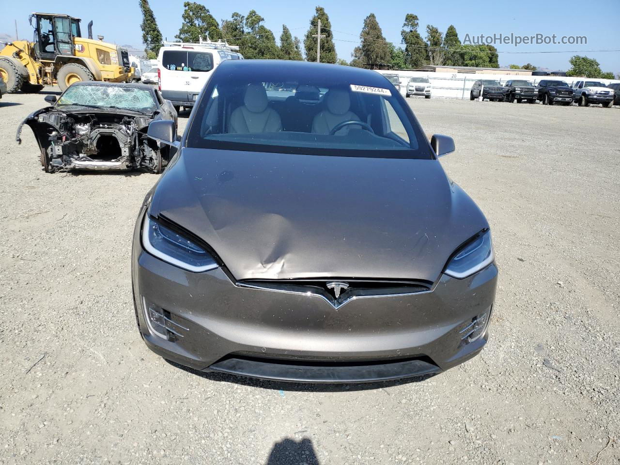 2016 Tesla Model X  Brown vin: 5YJXCDE20GF026004