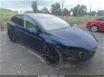 2016 Tesla Model X 75d Синий vin: 5YJXCDE20GF030960
