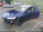 2016 Tesla Model X 75d Синий vin: 5YJXCDE20GF030960